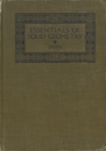 Essentials of Solid Geometry
