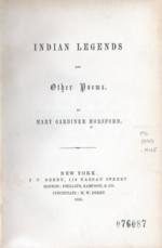 Indian Legends and Other Poems