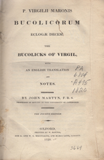 The Bucolicks of Virgil